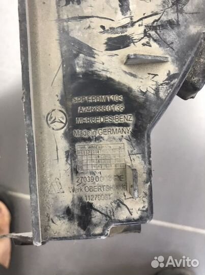 Воздуховод радиатора правый Mercedes-Benz B-Class