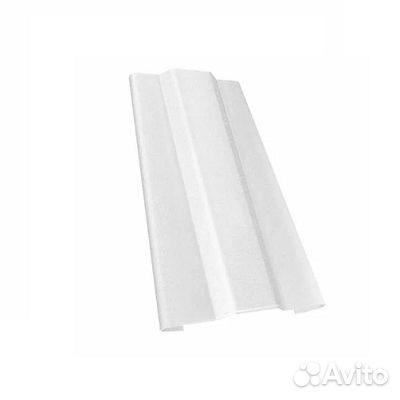 Защелка для крепления трубы Grand Line 90/100 мм RAL 9003 - белый