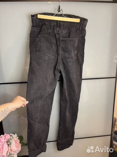 Джинсы cropp черные