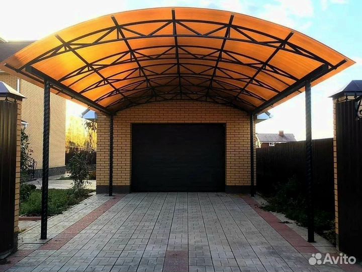 Навесы и беседки