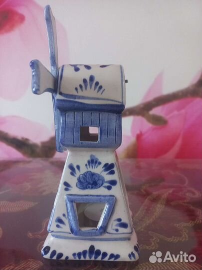 Подсвечник мельница