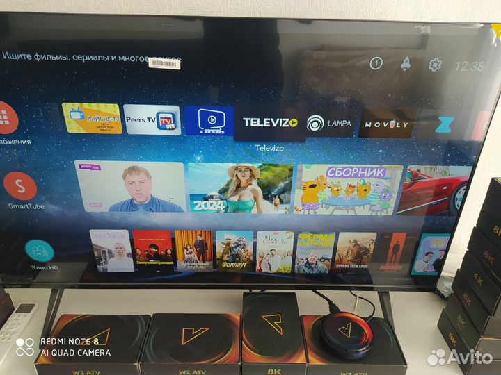 SMART tv андроид приставка настроенные