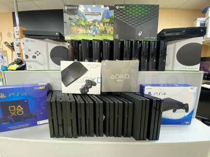 Топовые игровые приставки PS и xbox