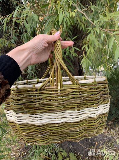 Корзина плетеная