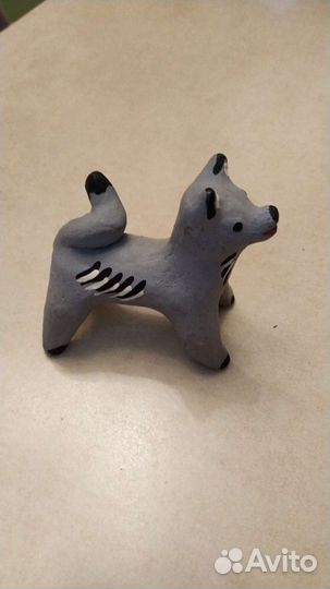 Каргопольская глиняная игрушка (Беломорские узоры)