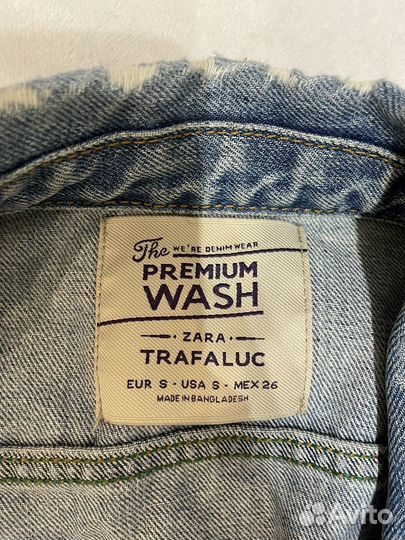 Джинсовая куртка Zara размер S
