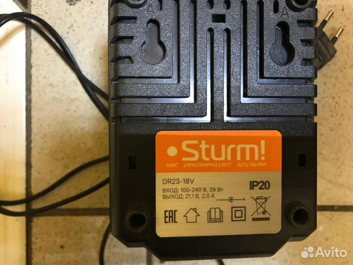 Шуруповерт Sturm CD3618