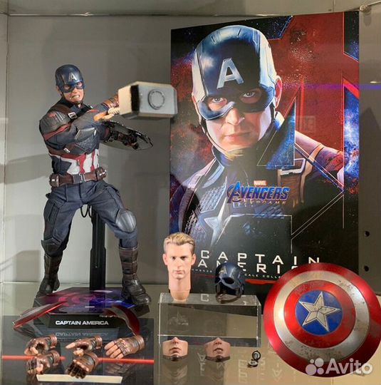 Фигурка Hot Toys MMS536 Captain America 1/6