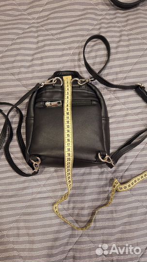 Рюкзак женский маленький черный
