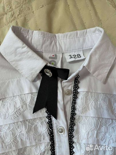 Рубашки для девочки 128