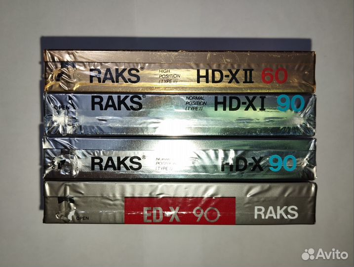 Аудиокассеты новые запечатанные