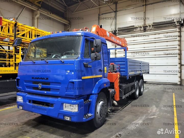 КАМАЗ 65115-3094-48 с КМУ, 2024