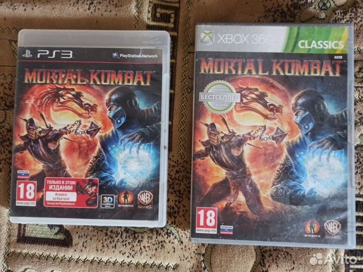 Mortal kombat ps3 И икс бокс 360