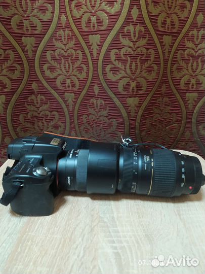 Зеркальный фотоаппарат sony со сменным обьективом