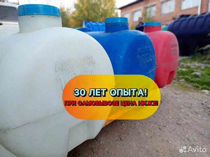 Емкость пластиковая подземная