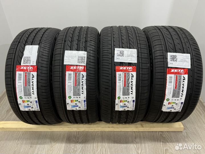 Zeta Alventi 245/45 R19 и 275/40 R19 98Y