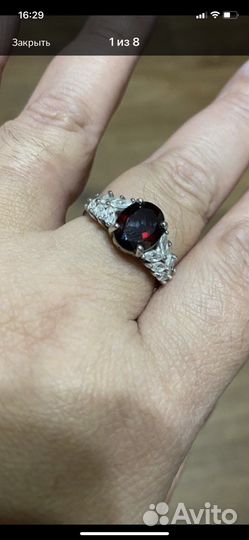 Серебряные наборы, серьги, кольца