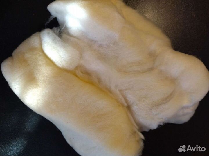 Шерсть для валяния немытая