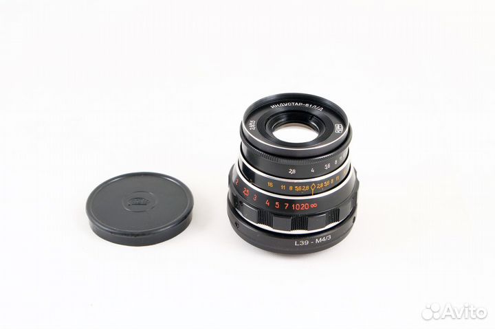 Индустар-61 л/д 55 mm f 2.8 + переходник Micro 4/3