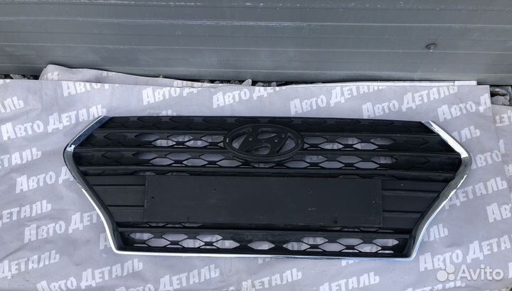 Решетка радиатора Hyundai Solaris 2017-2020