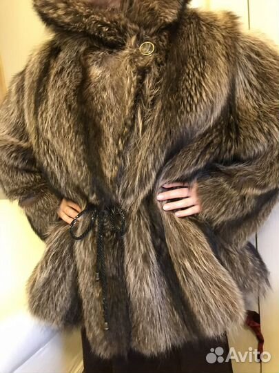 Шуба из натурального меха винтаж