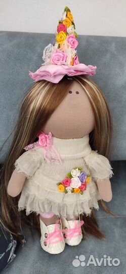 Кукла текстильная интерьерная