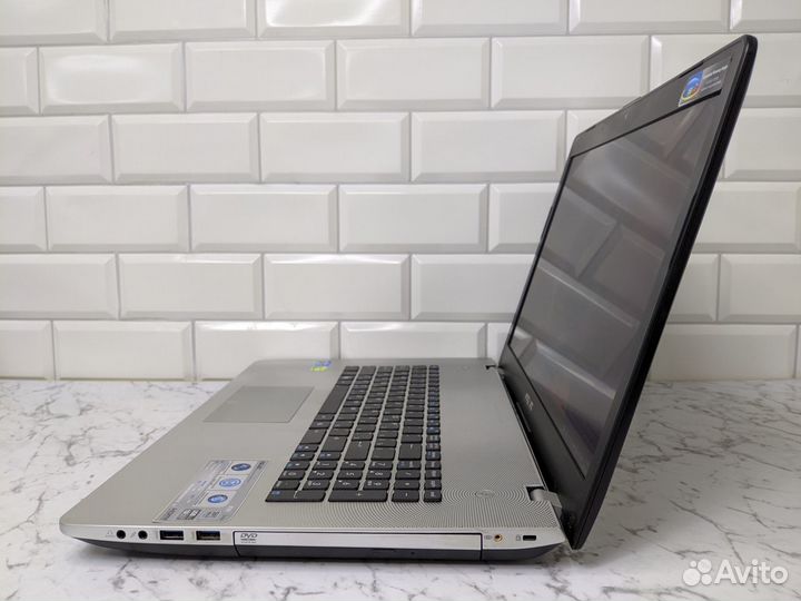 Ноутбук Asus core i7+SSD+HDD+GT 740M