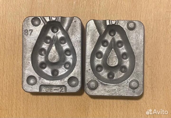 Формы для литья рыбаловных грузил