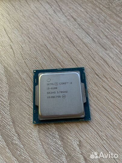 Intel core i3 6100