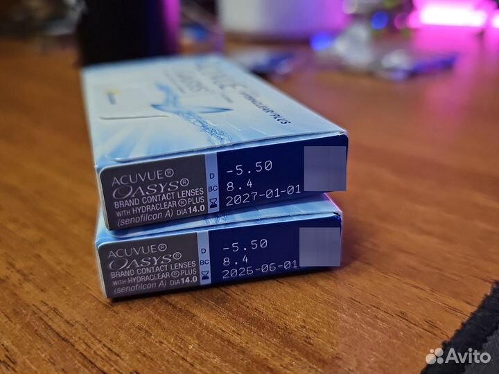 Линзы контактные acuvue oasys двухнедельные