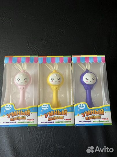 Умный зайка 0-6 лет интерактивный