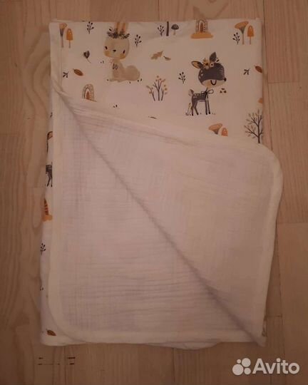 Детское муслиновое одеяло