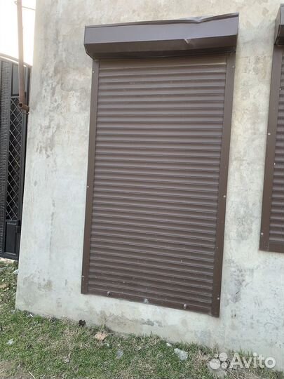 Рольставни на дверь бу