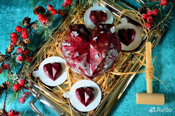 Шоколадное сердце со сюрпризом