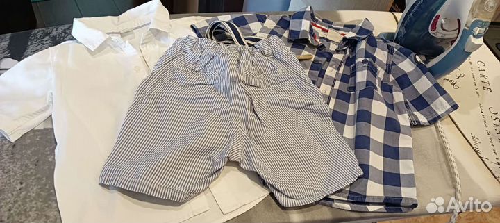 Шорты и рубашка hm 92