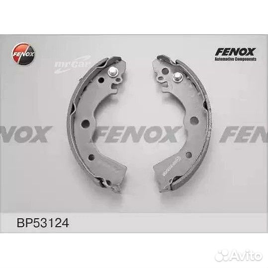 Колодки тормозные барабанные Fenox BP53124