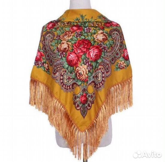 Новые Платки с кисточками