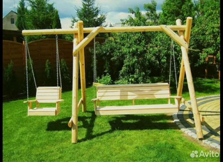 Садовые качели, детские