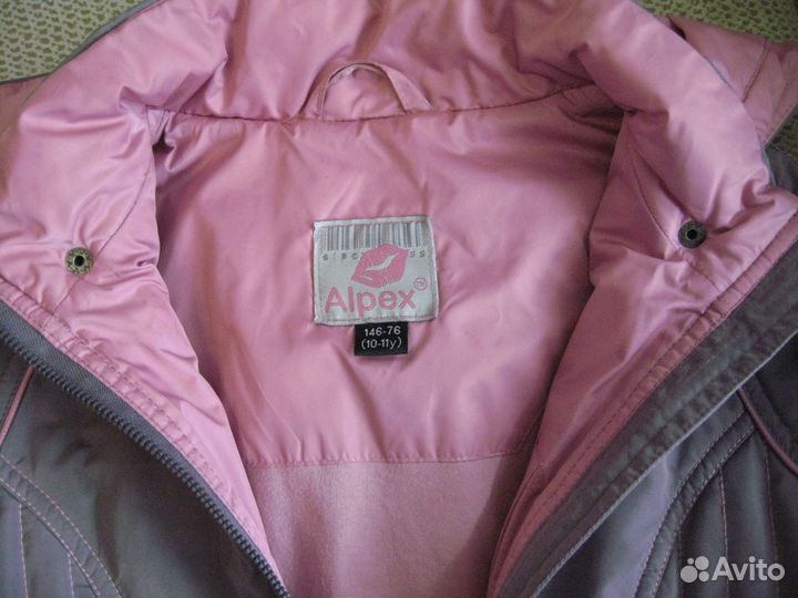 Куртка демисезонная alpex рост 146