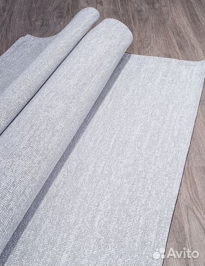 Ковер 120x180 см. Новый. Однотонный дизайн