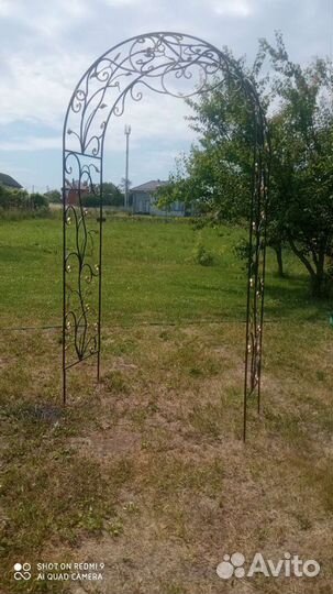 Садовая кованая арка, скамейка Продажа/аренда