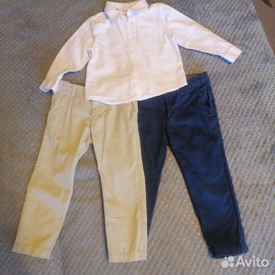 Рубашка и брюки H&M 98
