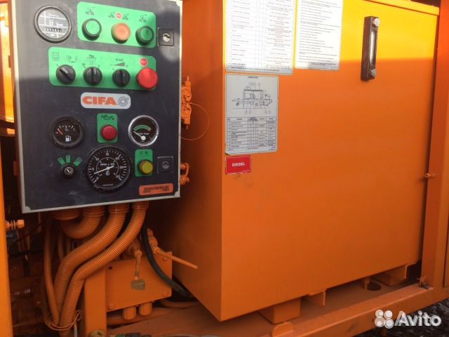 Стационарный бетононасос cifa 709/415