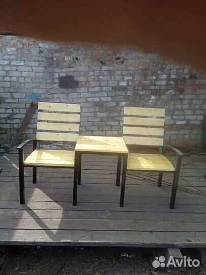 Столы, скамейки, мебель в стиле лофт