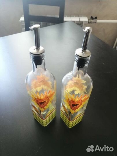 Бутылки для масла и уксуса