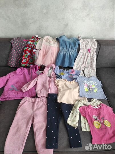 Вещи пакетом на девочку 86