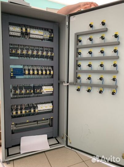 Сборка силовых щитов и автоматизации вру,авр