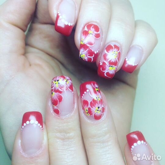 Маникюр,педикюр,наращивание