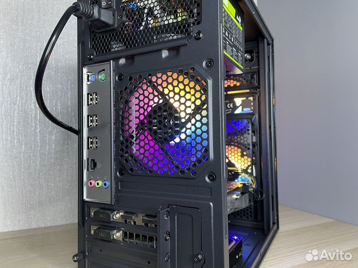 Игровой пк Intel Rx 570 озу:16гб
