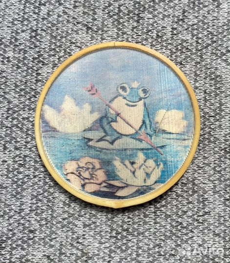 Значок времен СССР - Царевна лягушка - Сказка. Мул